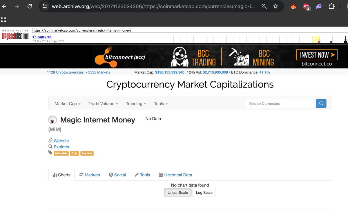 mimcoin's tweet photo. They told you every meme needs a story.

$MIM had one before the industry existed.

Born in the first alt season.
Launched on BitcoinTalk in 2014.
Merged mining history before Doge.
Now resurrected on Solana through Cauldron.

This is not a narrative.

It’s an artifact. https://t.co/NsYswWnEyV