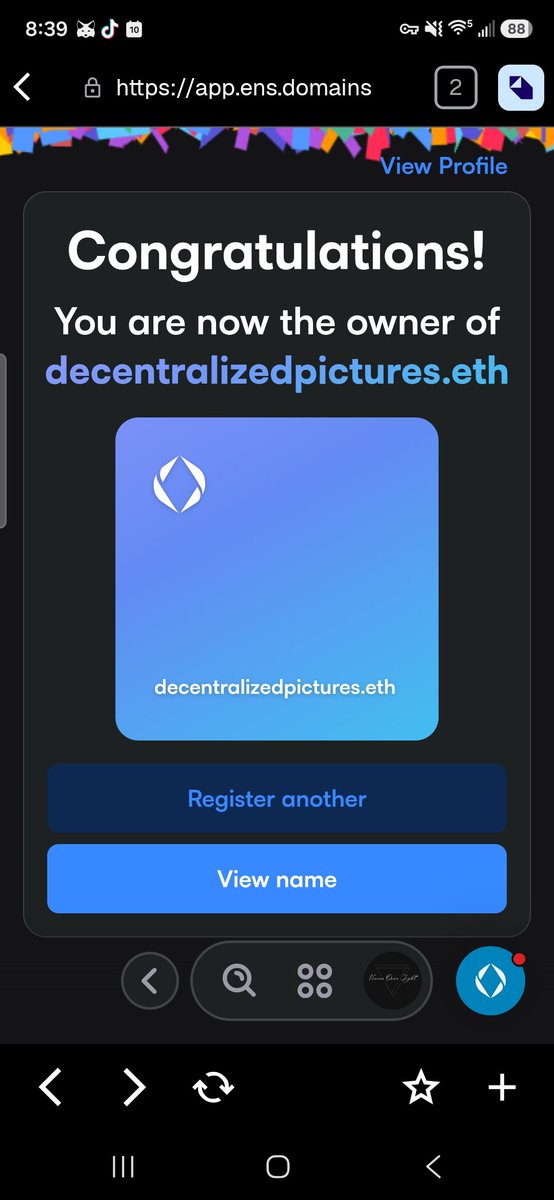 3rdvisionsight's tweet photo. @ensdomains @MetaMask heres a few #ENSdomains we've on boarded ppl with to help them &amp; their brands 
(@DCP_Foundation hasnt been sent theirs &amp; waiting to hear back)
@RighnosArt @LisaRenee_5
@kitpasjapan 
https://t.co/vqNLW47Xkg

#VisionOverSight #VOS #onchain #blockchain #web3 https://t.co/nQRRfUiha0