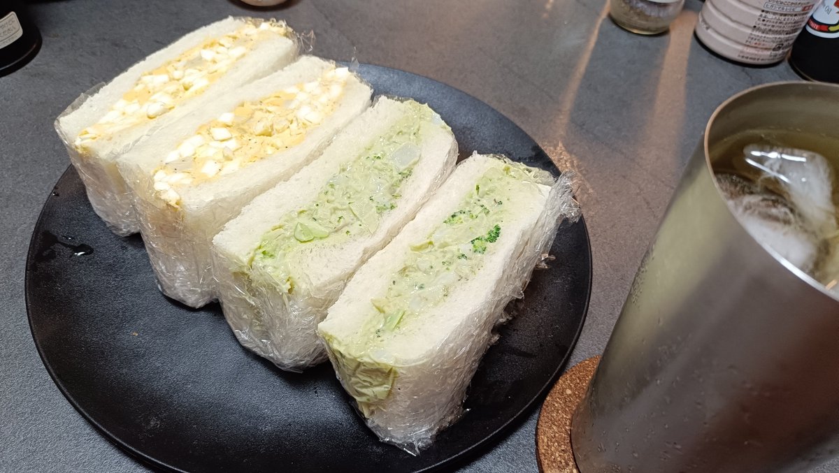 horawaca's tweet photo. サンドイッチでKp https://t.co/qiivoDFJ3E