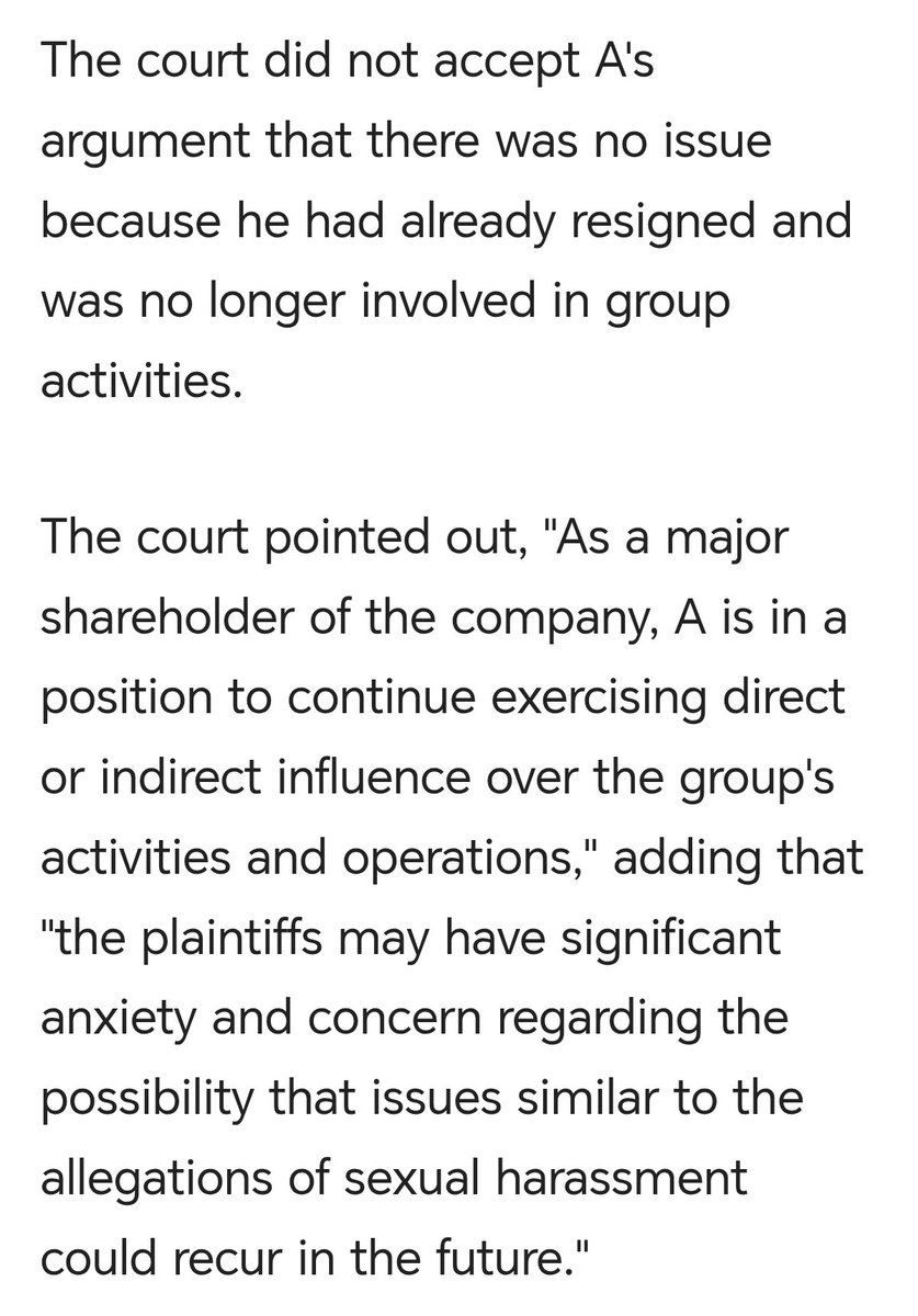 nakrin75's tweet photo. @sound_in_colors you said you base decisions on verified info. The court found the former CEO remains a major shareholder able to influence the group despite stepping down. Please reconsider MADEIN.
Be true to your words!!!#BOYCOTT143ENT https://t.co/5dl1ajwYgJ