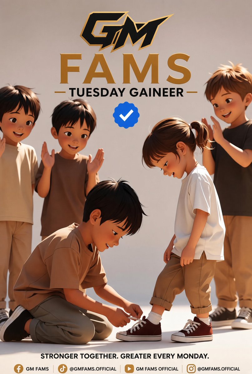 Legend_Horla01's tweet photo. GM LEGEND FAMILY 🤝🥂🕊

Stronger together. Greater every Tuesday. 

One lace at a time.  

GM FAMS 💪 https://t.co/v2WAgSzJb1