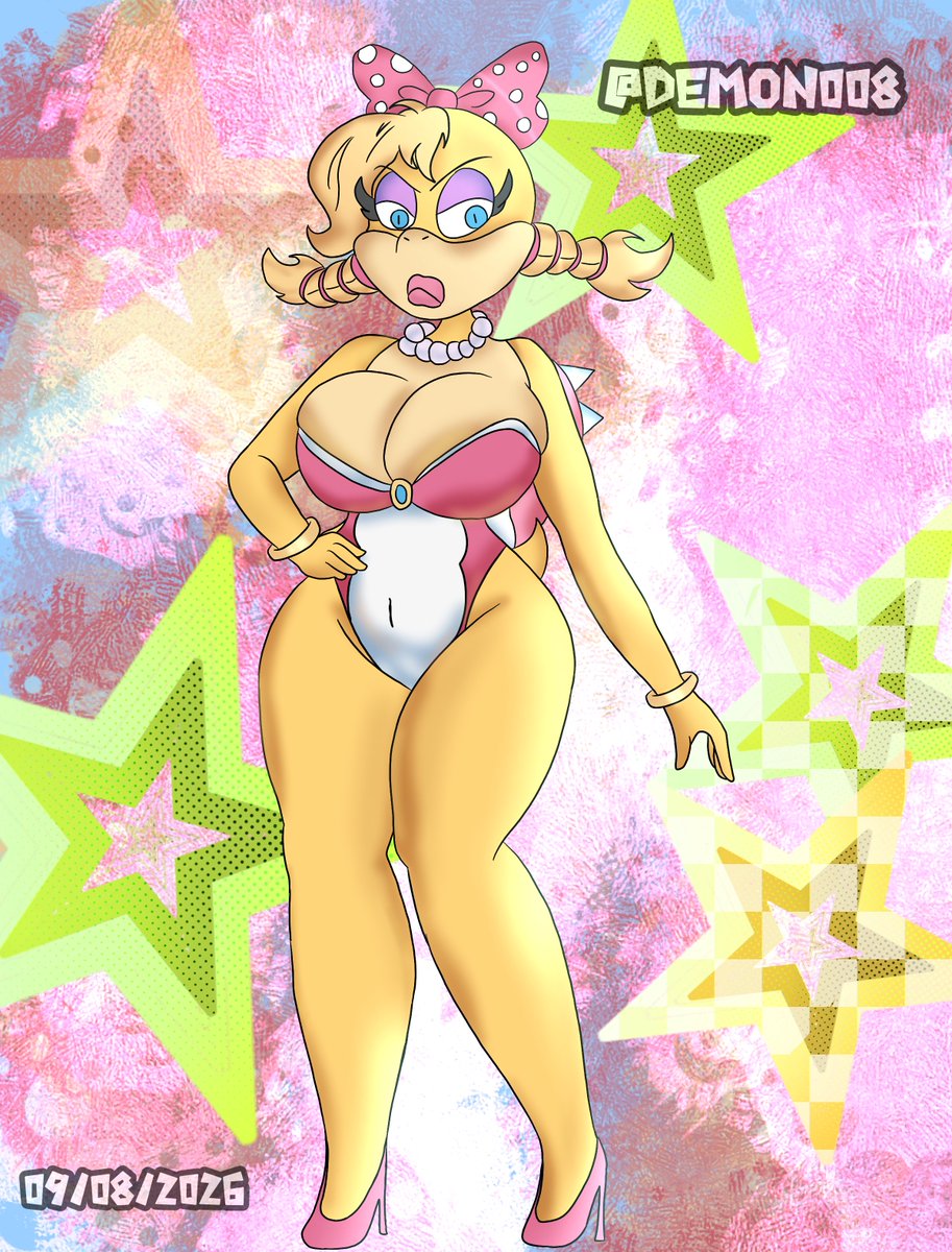 DemomEddy008's tweet photo. Mature and voluptuous design of Wendy based on myself 🩷✨😍
#wendykoopa #ibispaintx #nintendouk #koopa https://t.co/ywB9JkR9kf