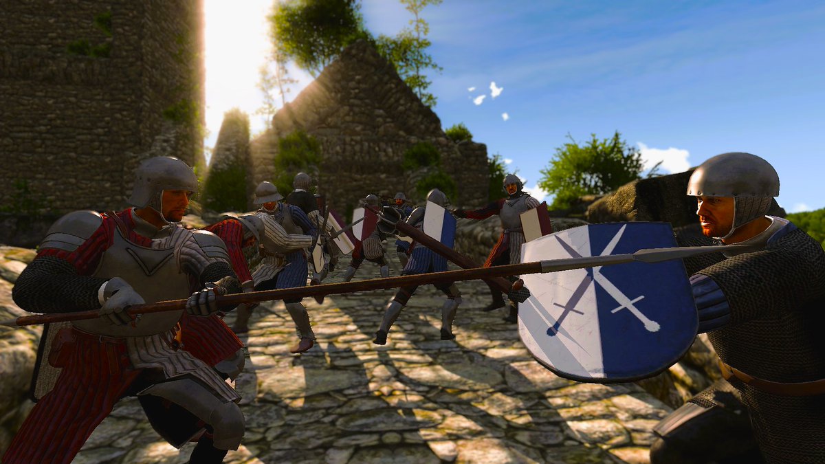 Rexin2448's tweet photo. #Arma3 a knight's fight https://t.co/x2Q7ru3wno