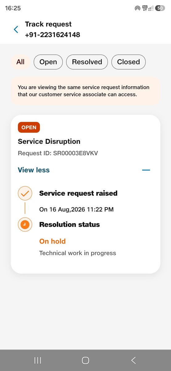 logicavity's tweet photo. @JioCare what exactly are customers being charged for when your JioFiber service has been down for 3 days with still no resolution in sight? We pay for an entire month, yet apparently 3 days without service is simply acceptable?

@jagograhakjago how is this fair for consumers? https://t.co/arNKzGac8m