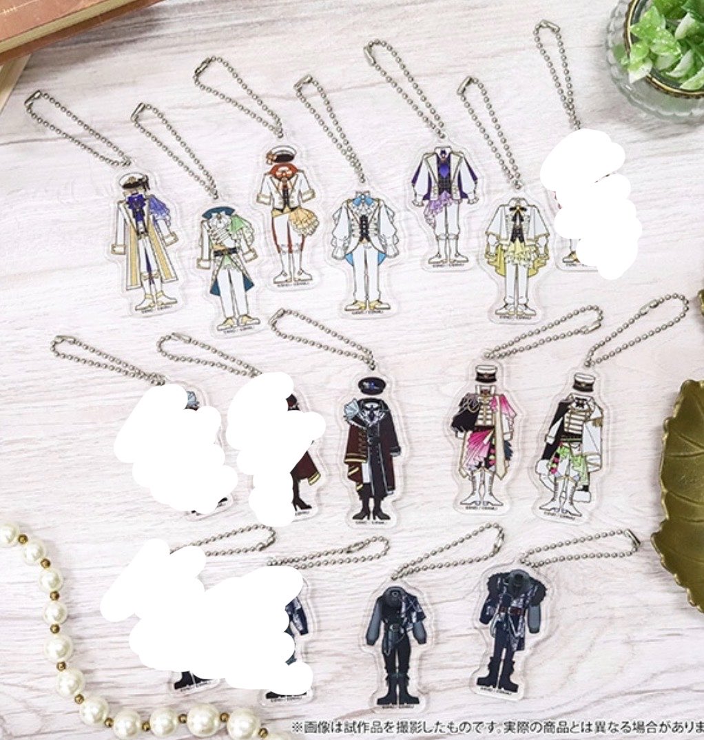 wangao01's tweet photo. 譲渡🐕アイナナ　8周年衣装　アクリルキーホルダー　アクキー

譲🐕一織、大和、ナギ、三月、環、壮五、龍之介、百、千、巳波、虎於

求)定価(➕送料)

都内お手渡し、郵送、22日幕張
ステッカーもおつけします
検索からでもお気軽にお待ちしております。 https://t.co/t58ry0byF2