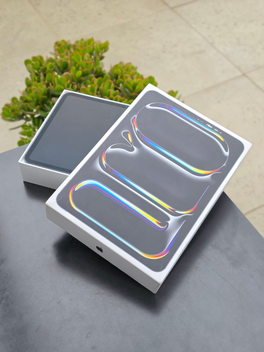 Ricky_customs's tweet photo. iPad Pro 11" (M5) — Space Black 
M5 chip, 16-core Neural Engine
Ultra Retina XDR Tandem OLED
12MP LiDAR camera + Center Stage
12GB RAM | 256GB SSD
Wi-Fi 7 | Thunderbolt 4/USB 4
The most powerful iPad Pro yet available at our Local store.

2 Year Warranty
Delivery Countrywide
Kes.170,000