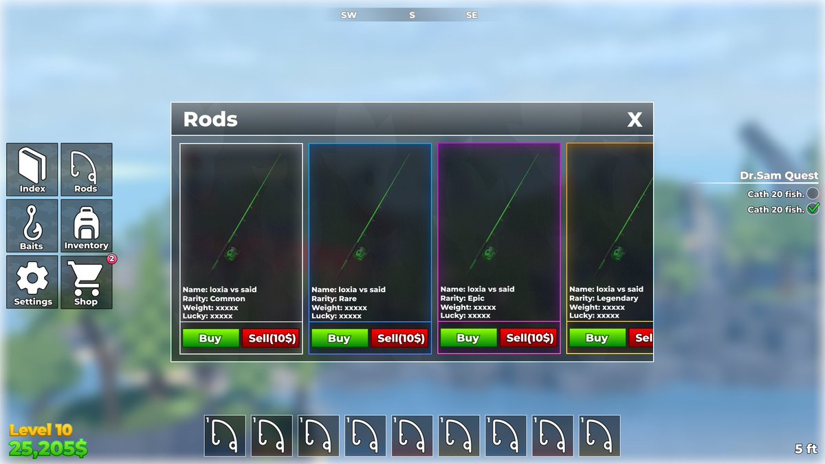 itssakanee's tweet photo. #Roblox #RobloxDev #RobloxUI #Robloxart
Roblox Fish Game UI https://t.co/qrM4WKuBXv
