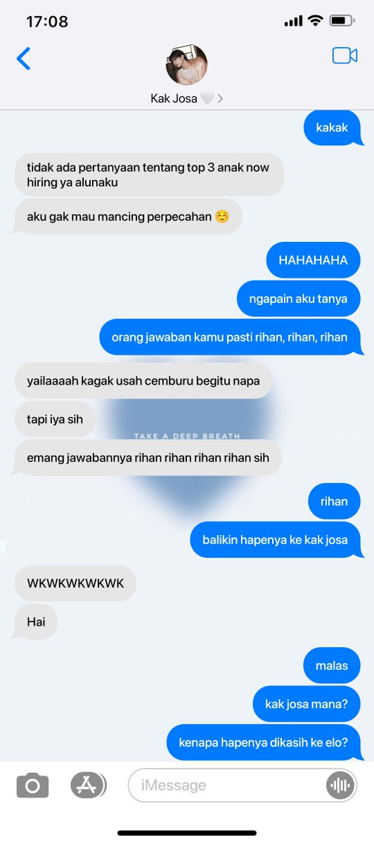 matchacioya's tweet photo. — daily chat josa, aluna, dan nyempil rihan lagi rihan lagi 

; two tweets part of now hiring universe https://t.co/5u2qoe7Up6