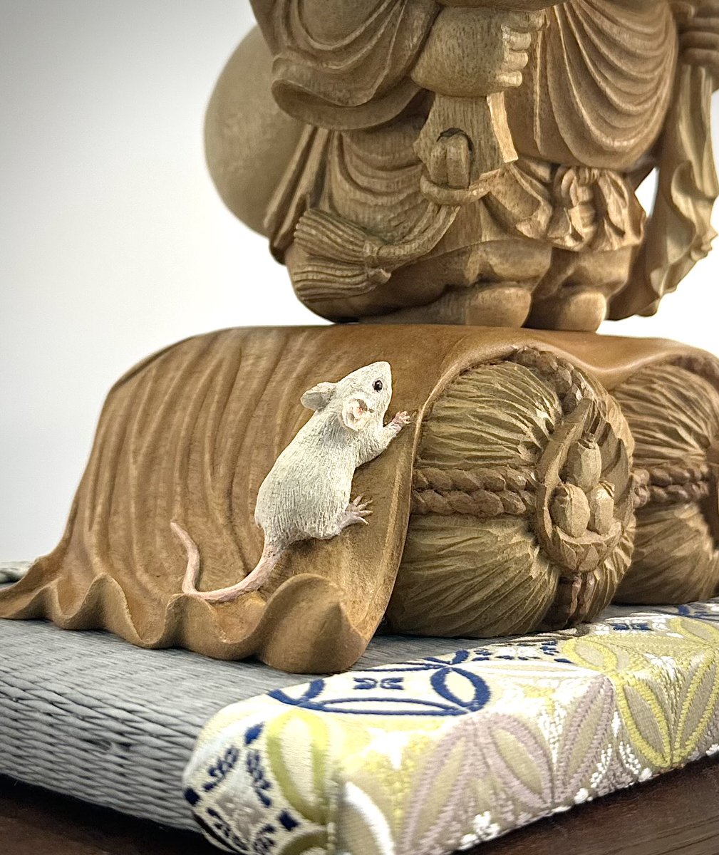レア限定品、親族の蔵出しです、高級鯛の木彫作品、名人職人松山作品です 松本工房【仏像彫刻/修復】 on X: 