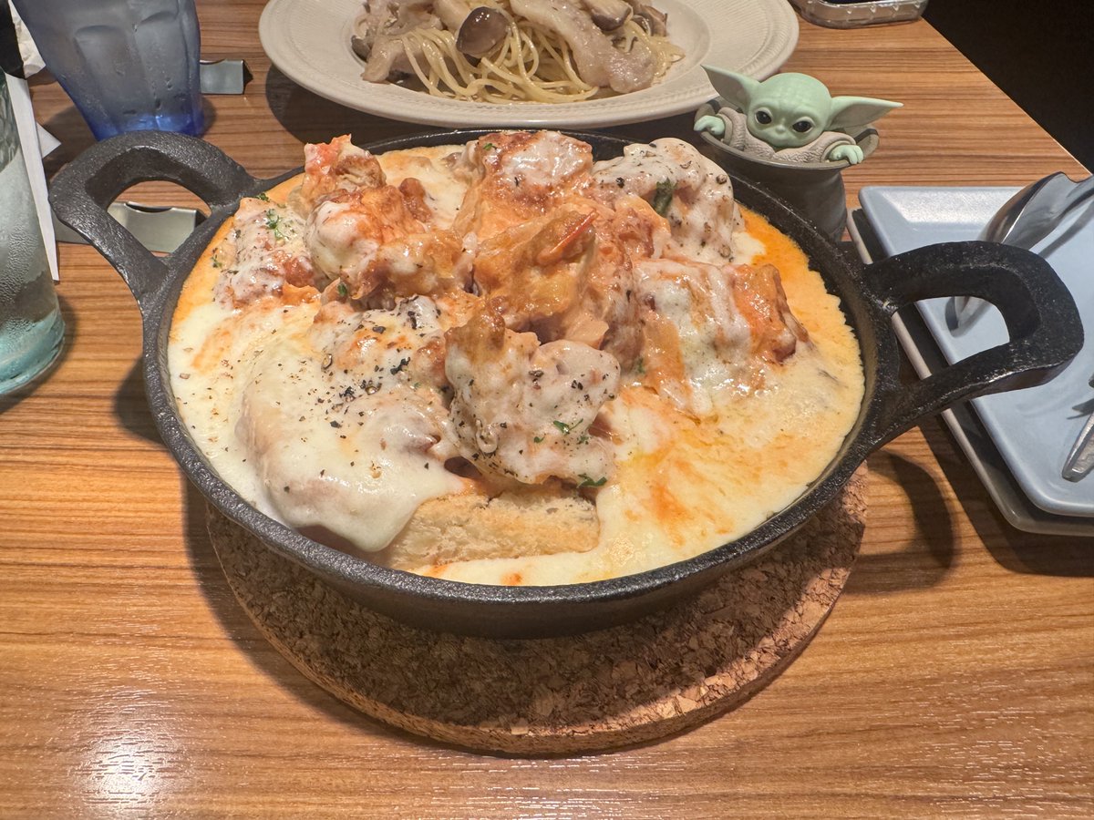 Kuon_219's tweet photo. 美味しかった！
けどボリュームすごくて1人では食べきれなかった https://t.co/IuBBBEtmcz