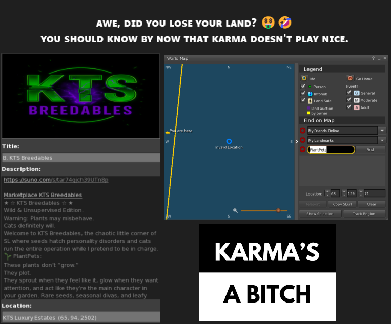 sndaclitr's tweet photo. Your bot farm isn't making you enough lindens? Good!🤑🤣🤞👏
#botfarm #boycott #kts #breedables #plantpets #secondlife https://t.co/XPG5e08GAJ