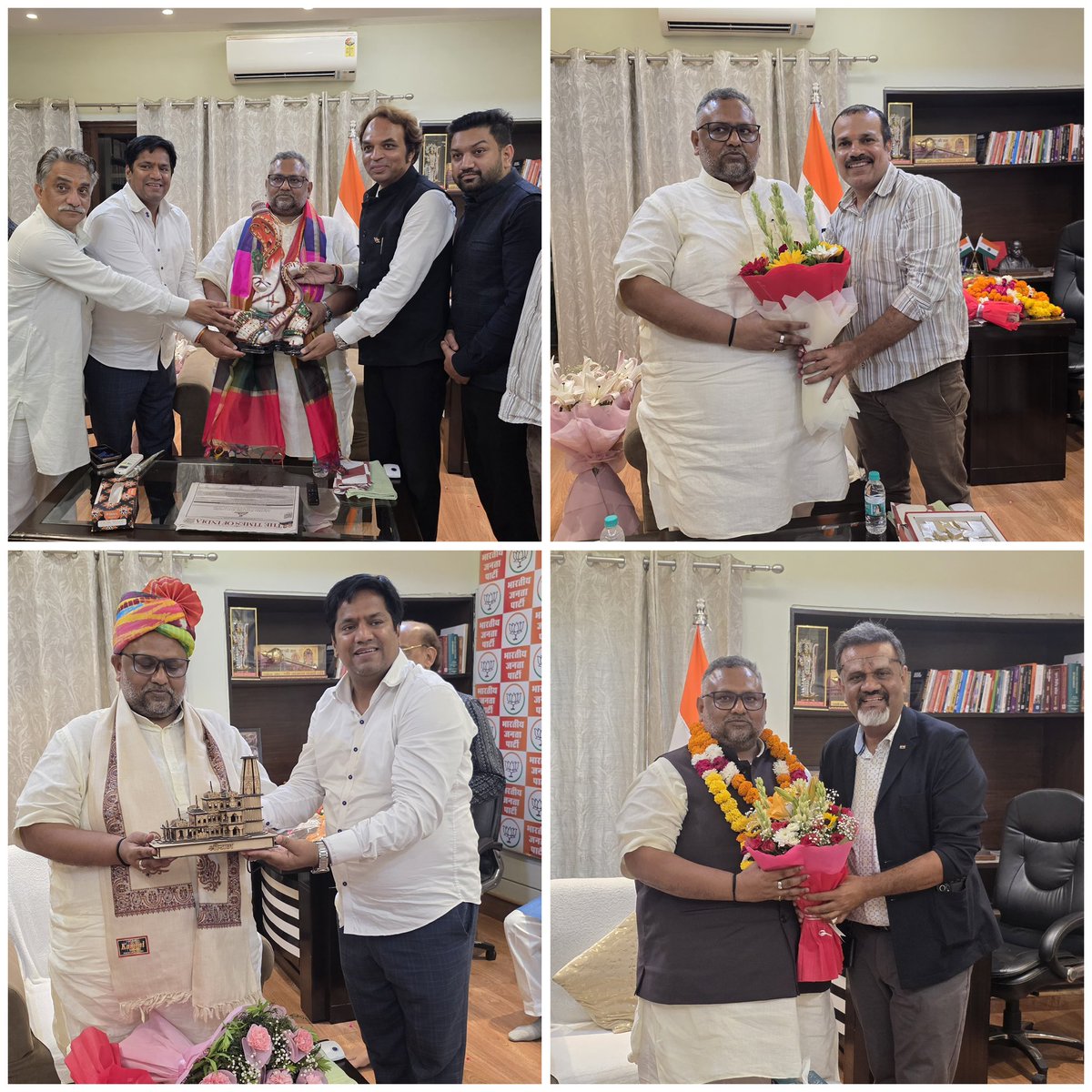 PKVarmaRanchi's tweet photo. आज नई दिल्ली में भाजपा पूर्वांचल मोर्चा के पदाधिकारियों और कार्यकर्ताओं से आत्मीय मुलाकात हुई।

@BJP4India @BJP4Jharkhand @blsanthosh https://t.co/BOclRzcGwZ