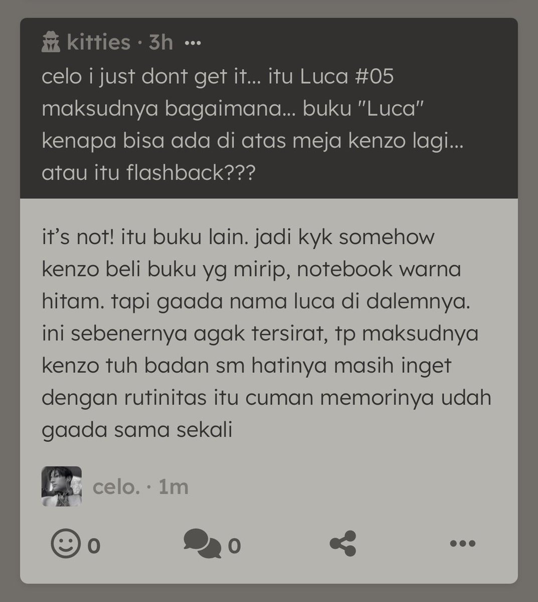 eliopaose's tweet photo. π β ini semacam dia ga sadar beli lagi buku baru yg mirip sm notebook luca tapi isinya kosong #celonswer https://t.co/wopqUKWAdS