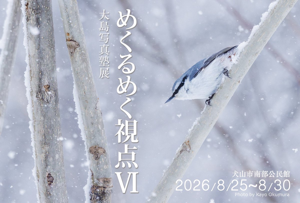 EOS_EOS_X1's tweet photo. いよいよ来週から主宰する写真教室
大島写真塾展「めくるめく視点Ⅵ」が開催。
25・28・30は在廊を予定しております。
また28・30の13時〜ギャラリートークをします。
是非見に来てあげて下さい🙇‍♂️

#愛知 #犬山市 #canom #kani_filter #central_gazai https://t.co/ukC9ENxFez
