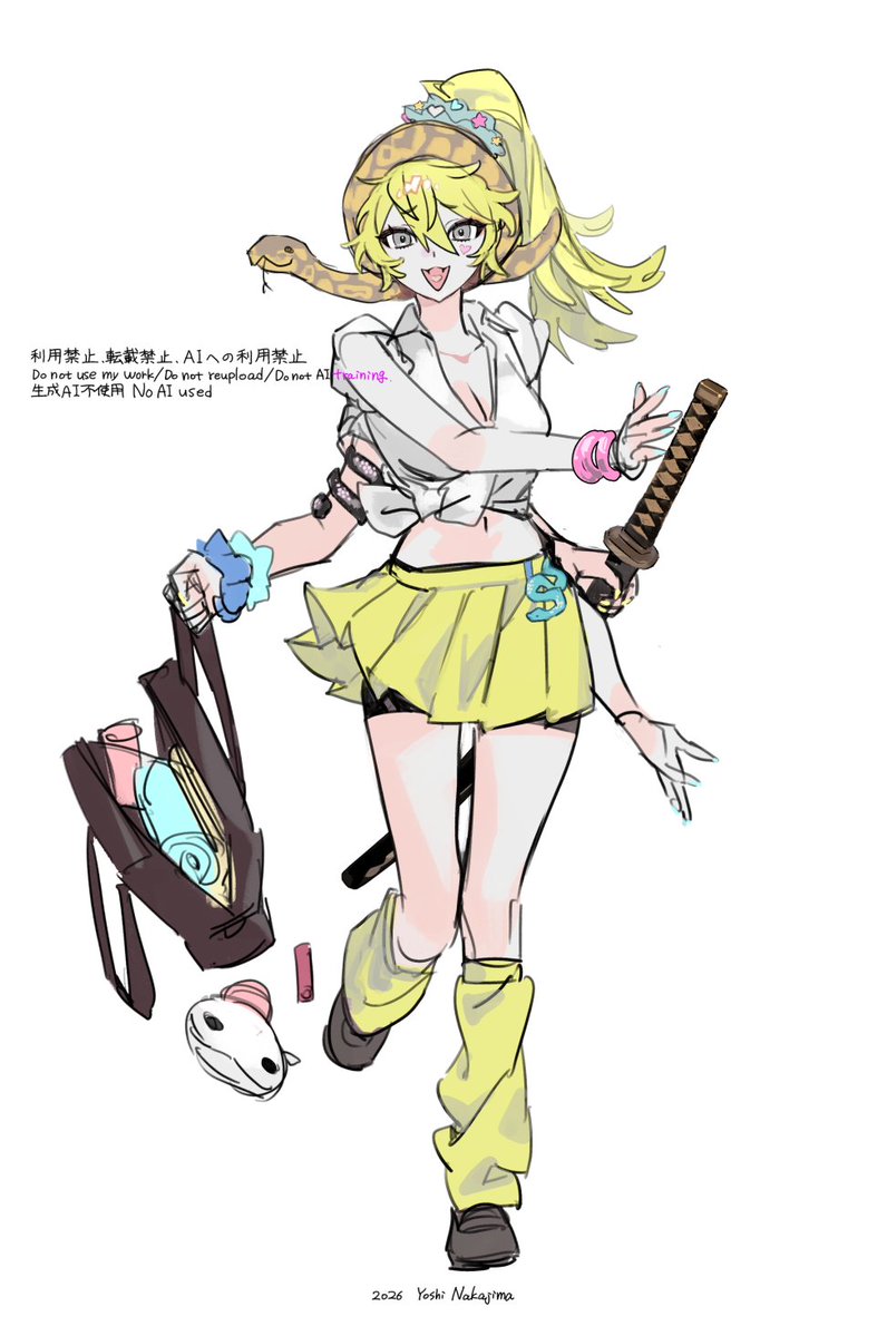 yoshi254632's tweet photo. 人型人外ギャルs
ポメロ💛、シトリー🩷、レイ🩵
#illustration
#OCㅤㅤ https://t.co/Lv109cteyG