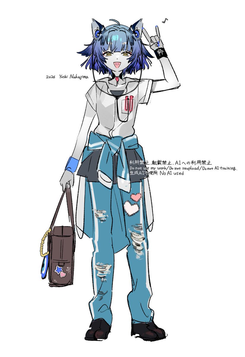 yoshi254632's tweet photo. 人型人外ギャルs
ポメロ💛、シトリー🩷、レイ🩵
#illustration
#OCㅤㅤ https://t.co/Lv109cteyG