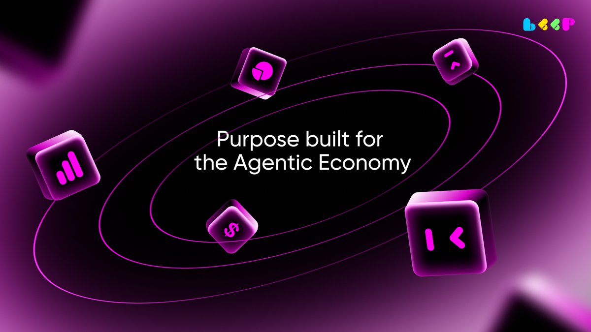 0xbeepit's tweet photo. The Agentic Economy needs agents capable of turning information into economic action.

Beep Agent already does this.

It continuously processes market data and sentiment, reasons through opportunities, makes trading decisions, and executes autonomously.

Every decision and transaction becomes machine-generated economic activity.

Multiply that across millions of agents, operating 24/7, and you get a new layer of the economy.

That's Machine GDP.

Deploy your agent now: https://t.co/OMq0pChc0Y