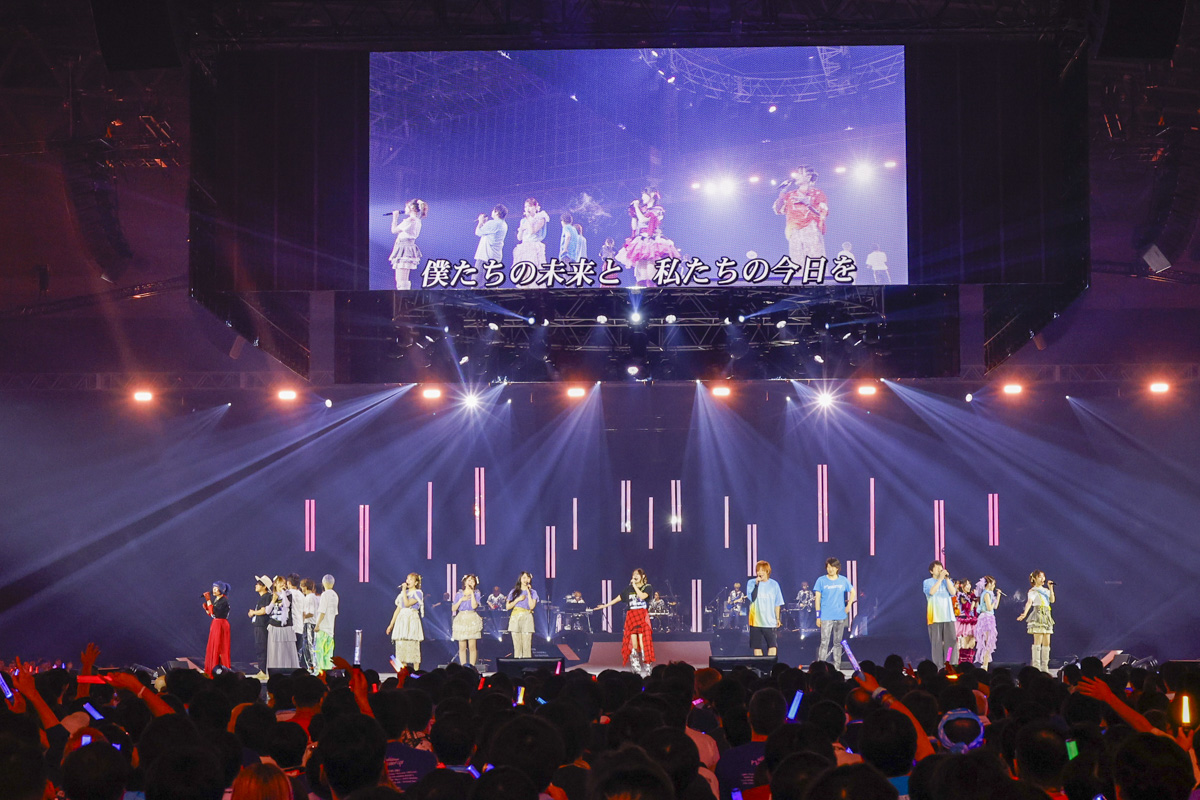 LisAni_NEWS's tweet photo. 【ライブレポート】アニソンシーンにさらなる希望をもたらすかのような、“エース”からの頼もしいメッセージ――“Animelo Summer Live 2026 -Messenger-”DAY2 レポート

#アニサマ
@anisama
©Animelo Summer Live 2026

▼記事はこちら
https://t.co/YdCaulRBJB https://t.co/ohYCVdtAIV