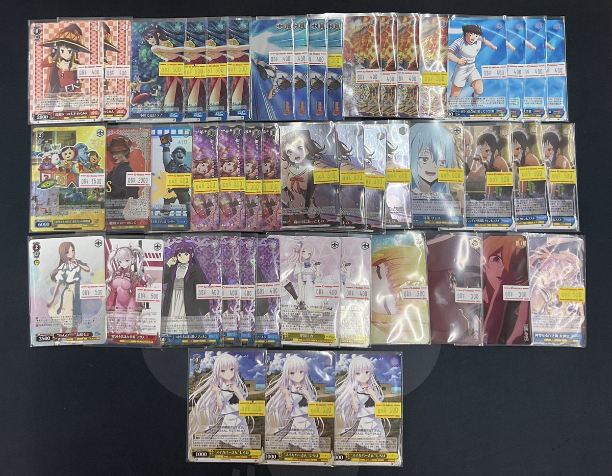 最終　ヴァイスシュバルツ　ダカーポデッキ＋パーツ なんば店 WS 販売情報】 #ヴァイスシュヴァルツ 💕商品情報💕 こちらの