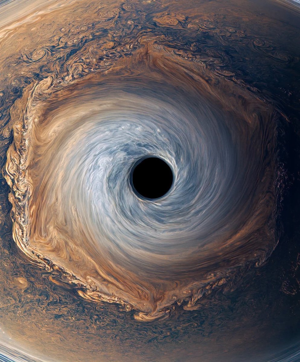 TheSpaceAcadx7's tweet photo. NASA shares clearest image ever captured of hexgonal storm raging on Jupiter's South Pole.

How this configuration remains stable is a mystery to this day and scientists are still looking for answers. https://t.co/fAC0GPEzRA