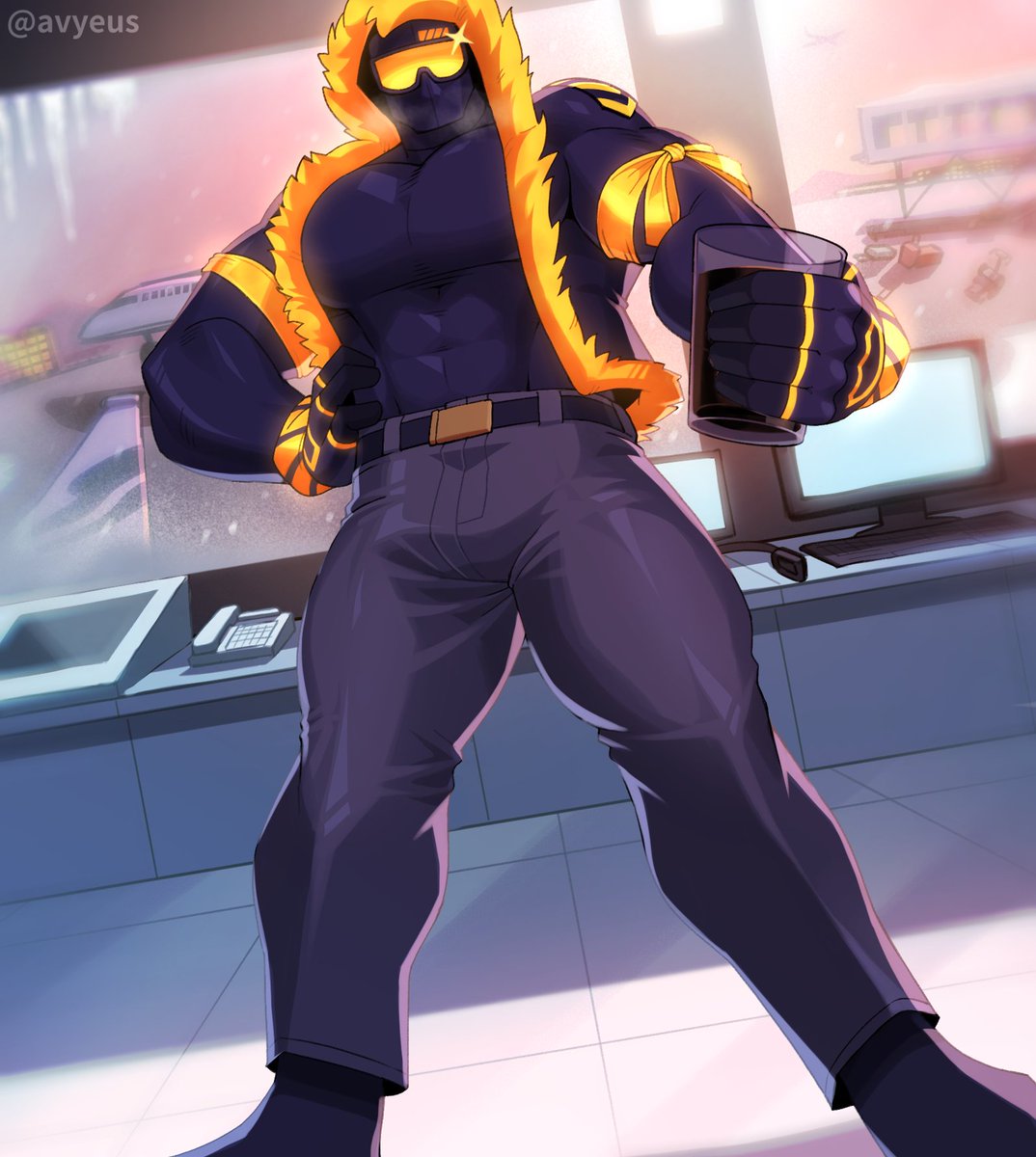 AvySusyBaka's tweet photo. Its cold outside, but worry not. Hako45 is here offering u a chocolate milk, and here to warm you up! 😁😋

*Thankyou for commissioning!* https://t.co/vHGyTrLAIj