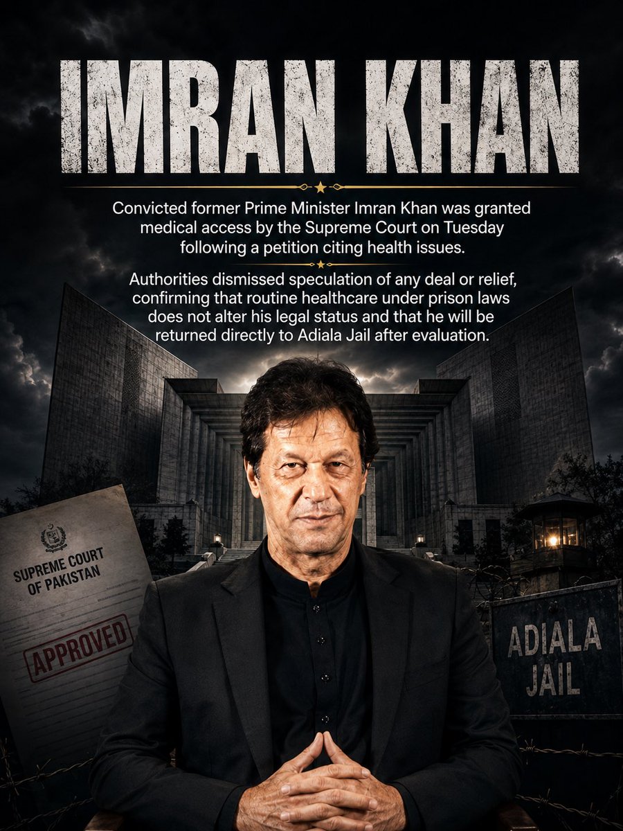 Imran Khan Granted Medical Access Amidst Propaganda Claims: A Closer Look