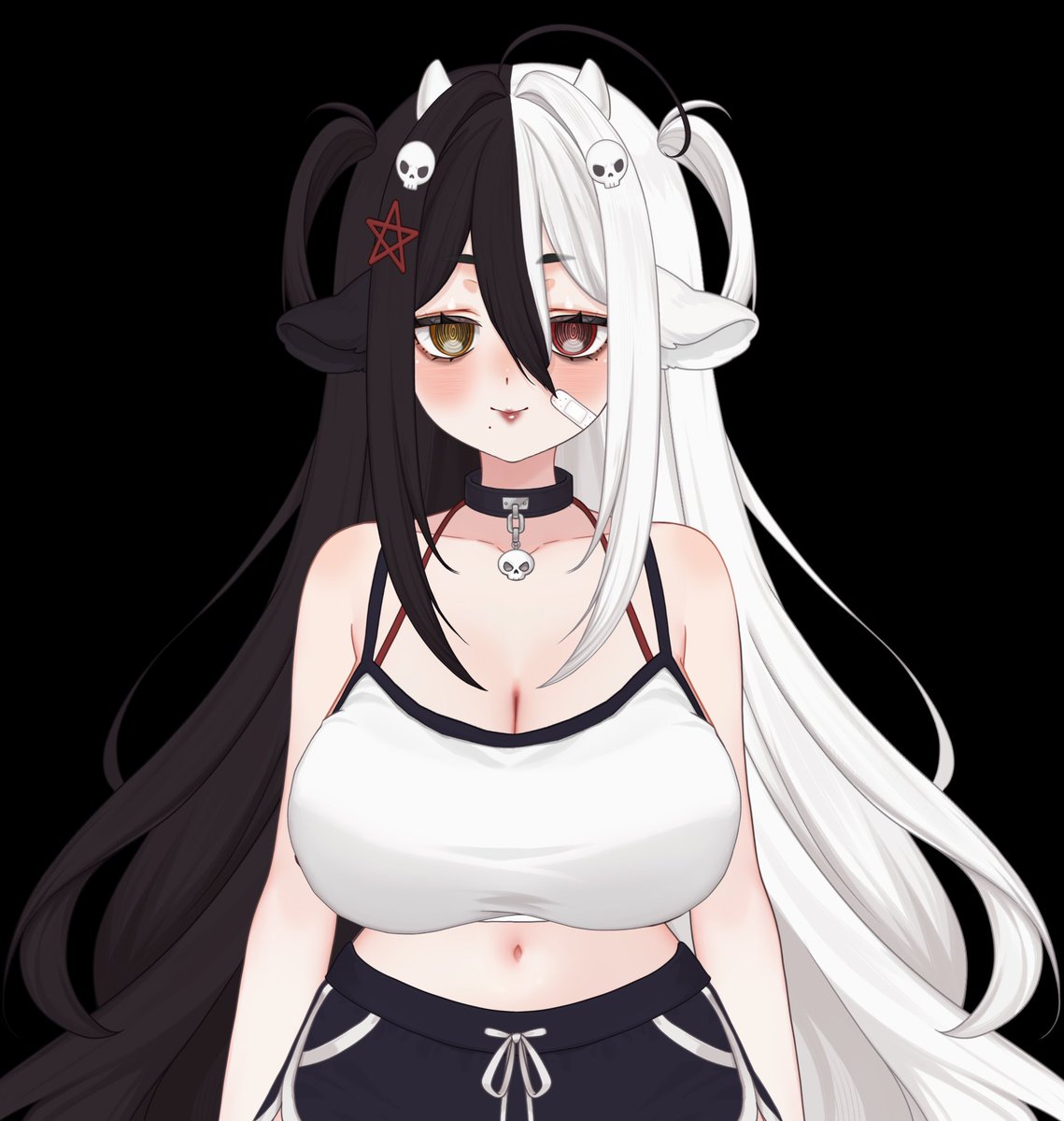 MooMorixx's tweet photo. Hey I'm Moo Mori 🐄💀 I just made this new account for my vtuber journey and I hope we can be mutuals. Please say hi so I can follow you cuties 🖤

#Vtuber #ENVtuber https://t.co/OwclJPuPYO