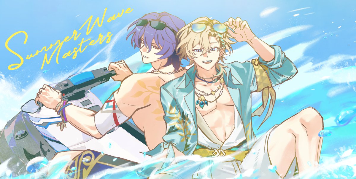 shizuart179226's tweet photo. splash of summer ☀️#ratiorine #SummerWaveWasters https://t.co/DTJyYzCC1s
