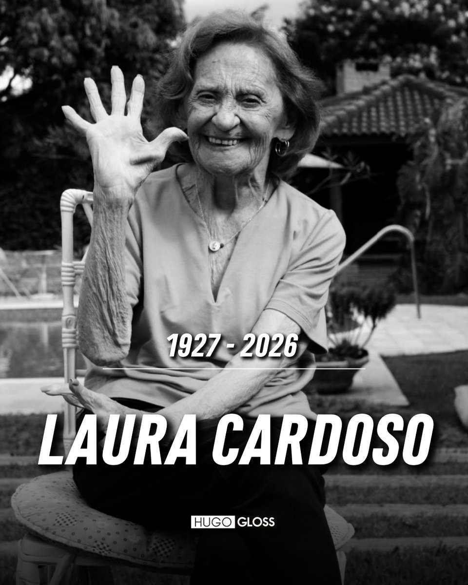 HugoGloss's tweet photo. Uma das maiores atrizes da história da teledramaturgia, Laura Cardoso morre aos 98 anos. 

📸: Globo/Matheus Malafaia https://t.co/bolxwAckyQ