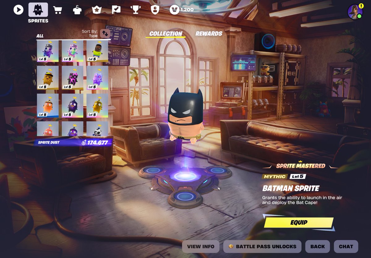 GoldyWD's tweet photo. Hey @FortniteStatus, I’ve mastered the quack zero point sprite but didn’t get the edit style, is this a Glitch (When I mastered it I got the Normal Style) for the sprite pod backbling https://t.co/keIEEX5DVr