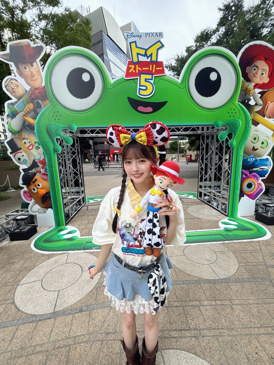 miorin_lemon212's tweet photo. やっっとトイストーリー5観れた❤️
ジェシーコーデして行ったよ🫶

#トイストーリー5 https://t.co/bIQfdAOCxn