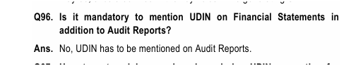 AweStruckLife's tweet photo. @CANITINCHAWLA UDIN is not required to be mentioned in the FS, it's mandatory to mention the UDIN in our audit reports!! https://t.co/aYl0gqLE1I