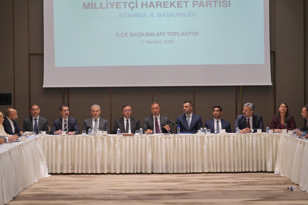 mhpgungorenilce's tweet photo. İl Başkanımız Sn.@BBvolkanyilmaz Başkanlığında; 29 Ağustos 2026 tarihinde BJK Akatlar Spor Kompleksi’nde gerçekleştireceğimiz İstanbul İl Başkanlığı Olağan Kongremizin hazırlık ve planlamalarını değerlendirmek üzere İlçe Başkanları istişare toplantısına başkanımız Sn.Kemal UYSAL katılım sağladılar.
@_MHPistanbul_
@BBvolkanyilmaz 
@rahmancanmhp 
@kemaluysalmhp