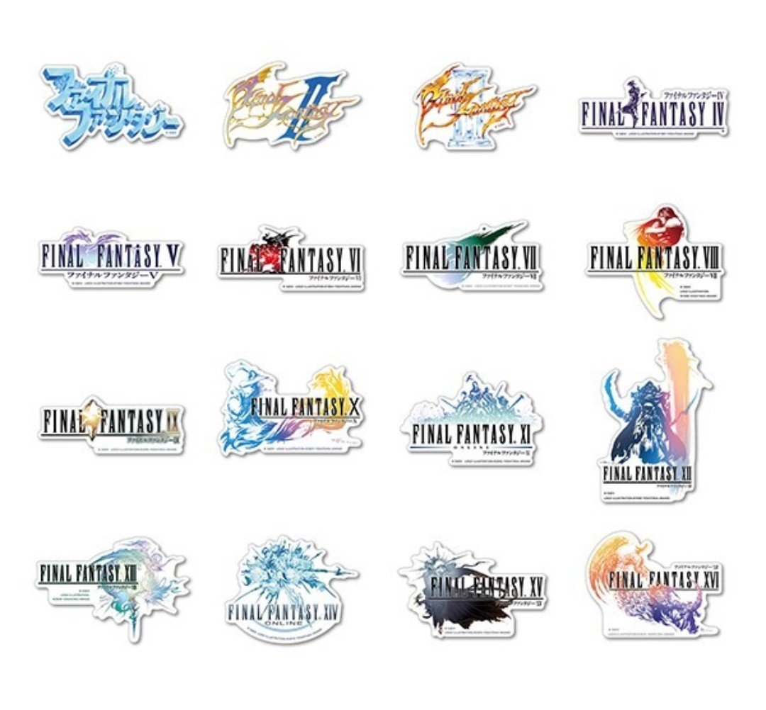 fami_maga2's tweet photo. 歴代ファイナルファンタジーのロゴで、どれが好きですか？ https://t.co/UBAgCPF9k1