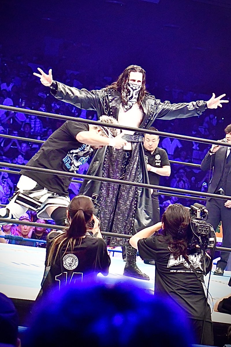 syutom4's tweet photo. 8.16新日本プロレス
両国大会
K・O・B!
#njpw
#G1FINAL
#YutoIce
#OSKAR
#KOB https://t.co/OU2vIwm0bD