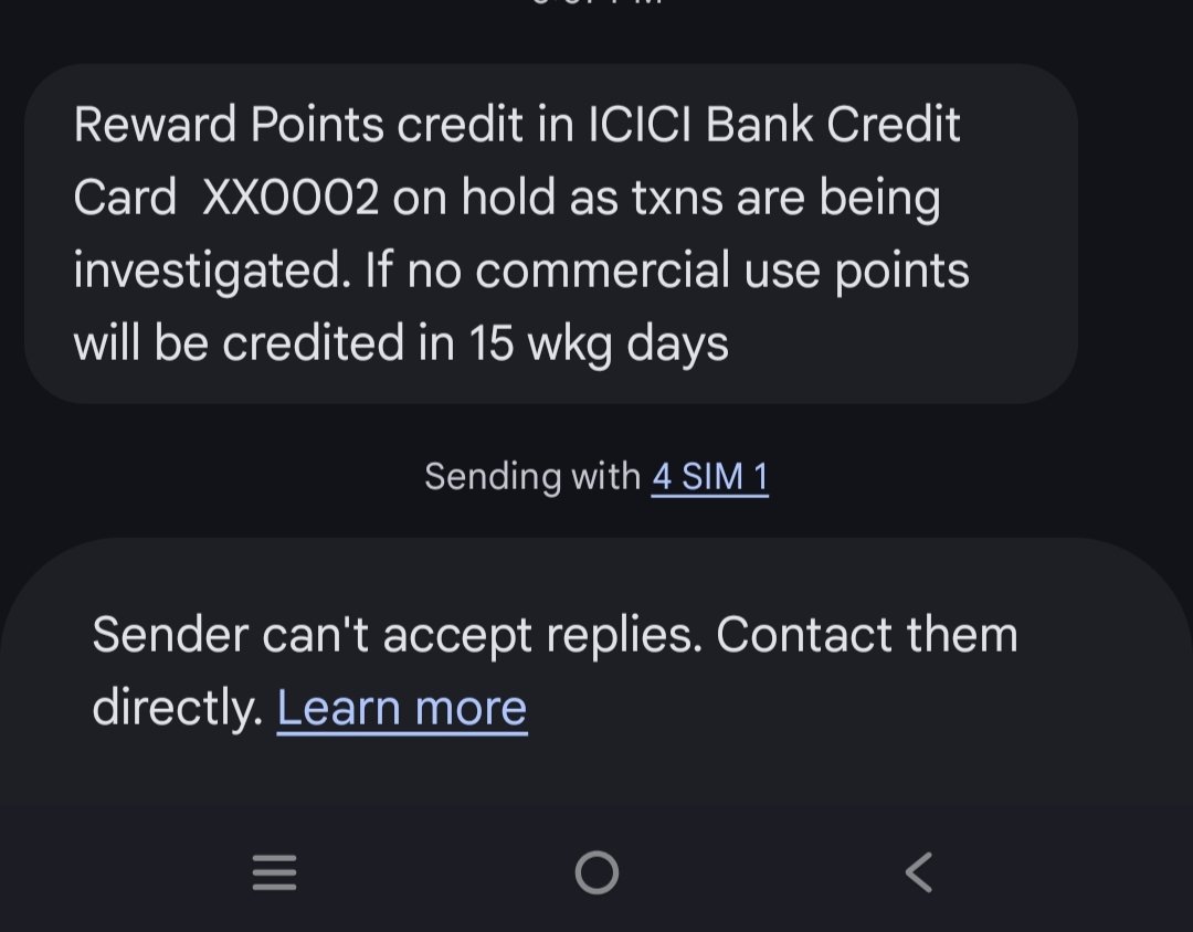 psrikrishna80's tweet photo. Really pathetic mindset of @ICICIBank_Care One side you are advertising unlimited 5% cashback on AP credit card spend, but in reality you are holding cashback of RS just 38k, worse than Axis Bank! Stop issuing AP ICICI credit card 👎 https://t.co/NYLYem9nN4