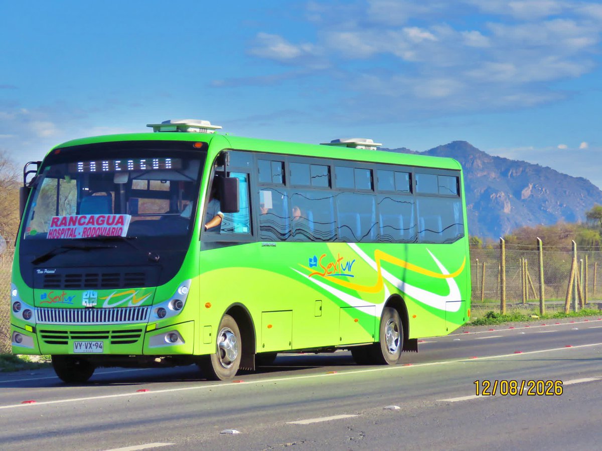 BusesSextur's tweet photo. ¡Ya estamos en línea ❗
⏰ Recorridos desde 04:40 a 21:30⌚️
📌Coltauco
📌Doñihue
📌Lo Miranda
📌Safari
📌San Vicente
📌Peumo
📌Las Cabras
📌Alhué
📌Cartagena
📍Suspendidos
Pichilemu
Navidad https://t.co/9iP9Eglt2N