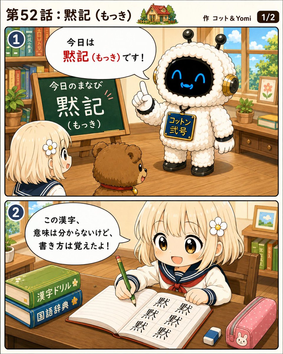 Kotto_Yomi's tweet photo. 52話です。

#黙記
#さくと旅人たち
#AI漫画
#漫画が読めるハッシュタグ
#ChatGPT https://t.co/jHSTKwkNJL