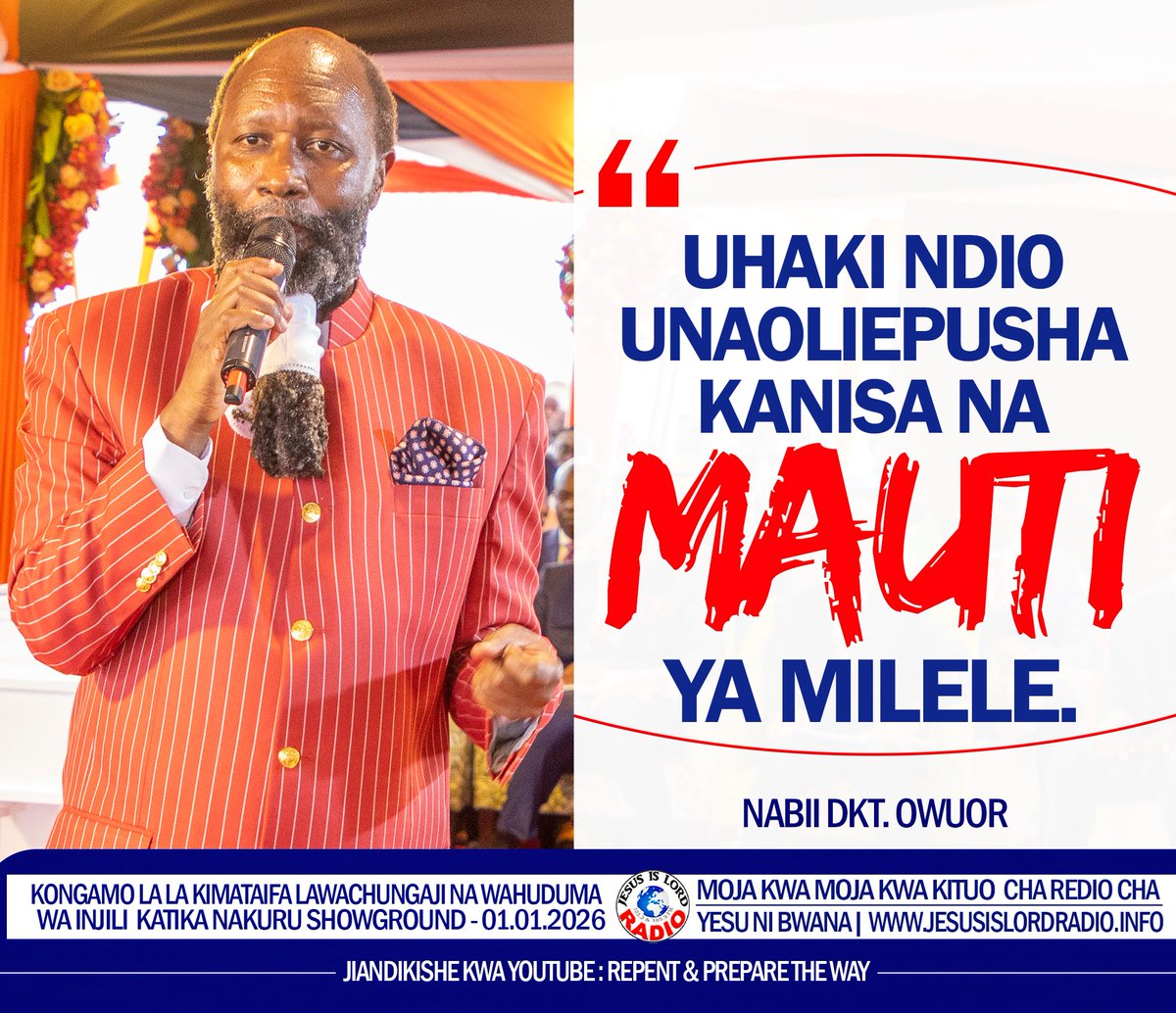 ciira_cyrus's tweet photo. Je, Unasikiliza KITUO cha REDIO cha YESU Ni BWANA?

Kuna Awamu Kali Sana YA Kiswahili.

#MessageOfGlory https://t.co/2eteSLnqtD