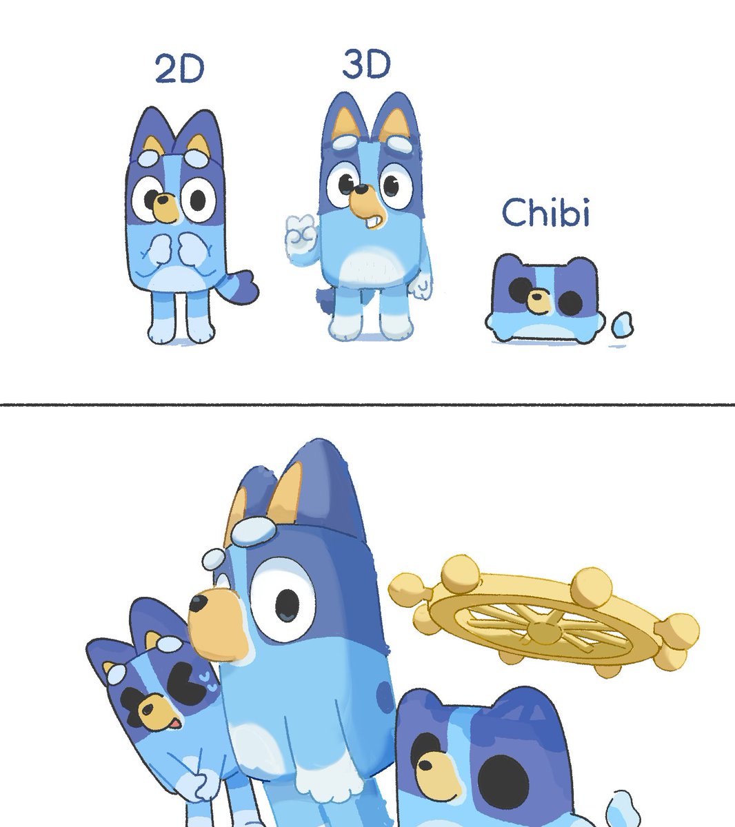 Onipensai's tweet photo. Which one is your fav bluey? https://t.co/Z3lrpVl82N