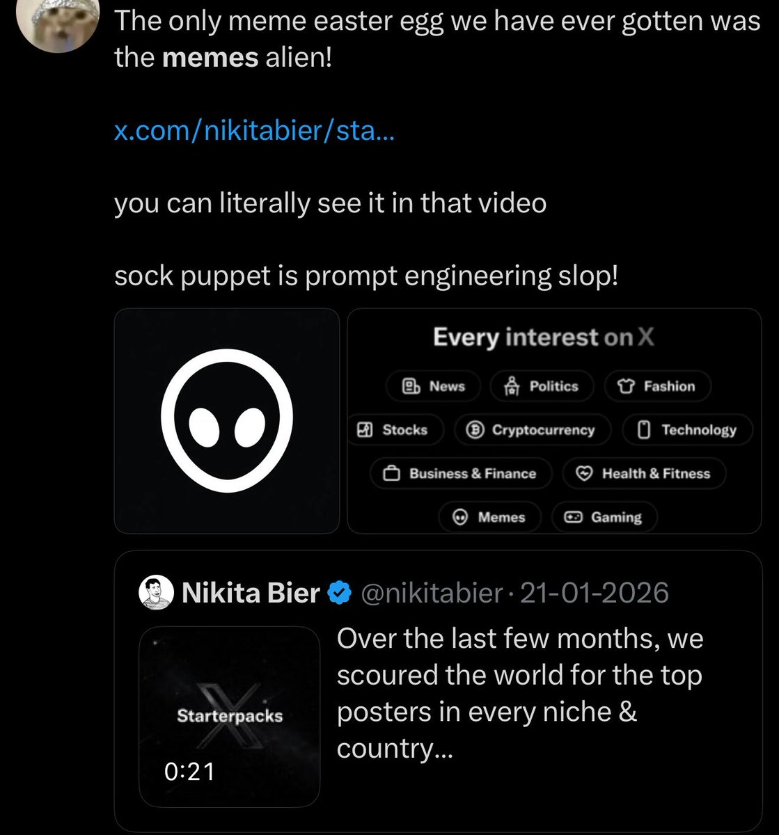 moneymancalls's tweet photo. X just changed the mascot of memes to aliens. Paired with @SpaceX stock on bnb. 

0x707b71aefcdae8051ff95fca86eb1fd6525a7777 https://t.co/IL0Cr2Zxpw