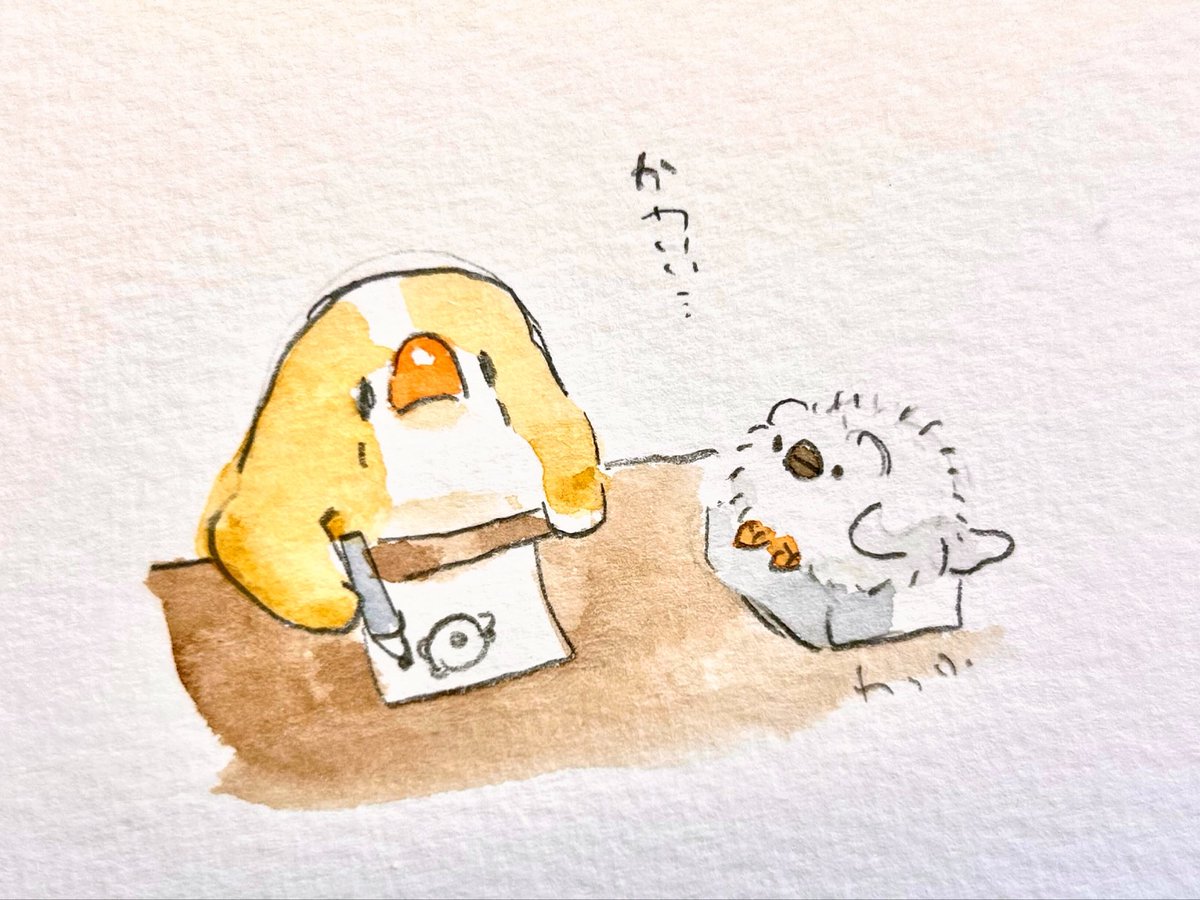 _waffu_'s tweet photo. 視界にかわいいのがおると幸せだ https://t.co/PEurRlv3yJ