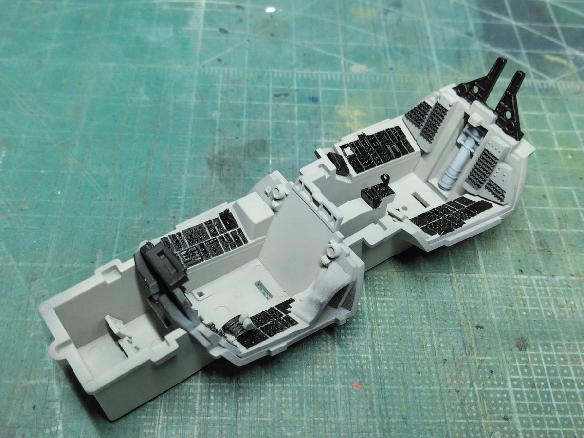 Maru_s_Factory's tweet photo. タミヤ 1/48　F-14Aトムキャット

制作を開始しました✨
10月に参加させていただく展示会に向けて進めて行きます💪 https://t.co/DoxotHk3H5