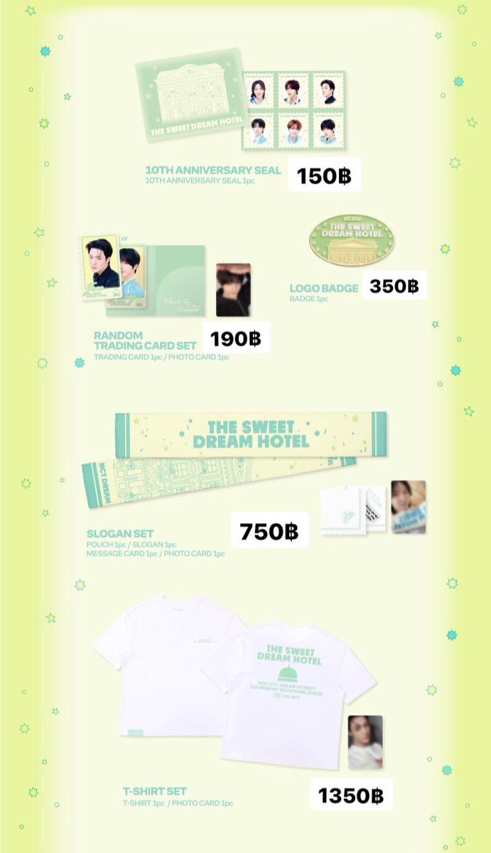 lumin_really's tweet photo. 💗 รับหิ้ว NCT DREAM 10TH ANNIVERSARY PARTY จำนวนจำกัด

- ราคาตามรูป / ไม่รับมัดจำ
- หิ้วไม่ได้คืนเงิน 100%
- เหมาส่ง 50฿ 

 ปิดรับ 21/8 เริ่มส่ง 29/8

เทรดดิ้งมีเรทแม่ค้า ส่งแมส 28

💬 สนใจทัก dm/ไลน์หน้าไบโอค่ะ
#ตลาดนัดnctdream https://t.co/pCr5ftbTSA