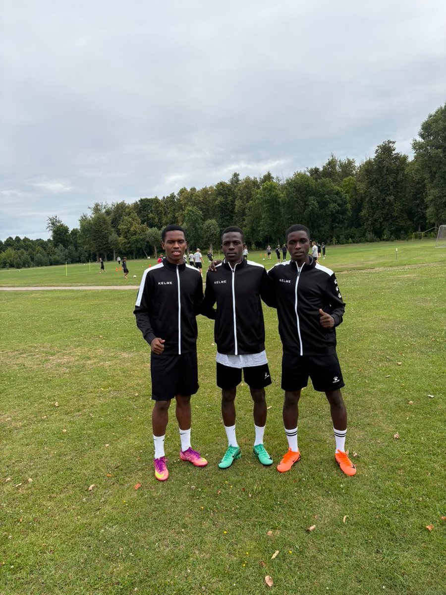 ktf_academy's tweet photo. Three of our own, taking their next steps in Belarus.

Our academy players are currently on trial with FC Torpedo-BelAZ Zhodino, gaining valuable experience and testing themselves at a higher level.

From Katsina to Belarus, the journey continues. https://t.co/LHtMho0aan