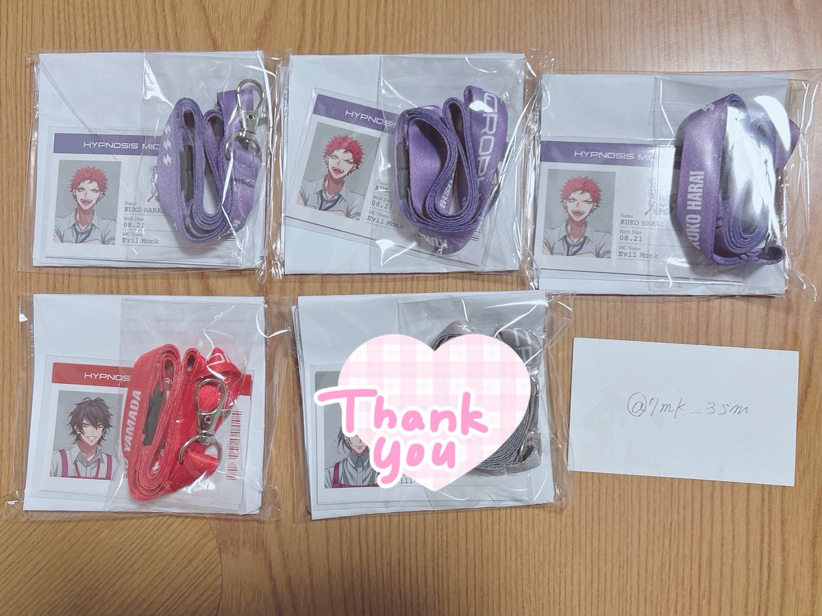 7mk_3sm's tweet photo. 【交換】ヒプノシスマイク イオン ミニストップ くじ 

【譲】
B賞　 イケブクロ ナゴヤ×3
C賞　三郎 理鶯 寂雷 独歩×2 空却 獄
D賞　イケブクロ ヨコハマ 

【求】
C賞　簓>盧笙
B賞、D賞　オオサカ https://t.co/tZq6MfjLuu