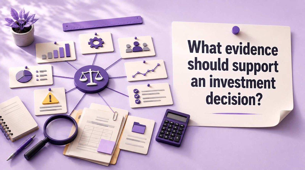 getKangaROI's tweet photo. Investment decisions rarely fail because evidence is missing entirely. They fail because sources, assumptions, confidence levels, &amp; gaps are unclear.
Learn what evidence should support a credible decision:
👉 https://t.co/giXvH7dVwq

#DecisionMaking #Governance #ROI #BusinessCase https://t.co/Ggtvkl9soG