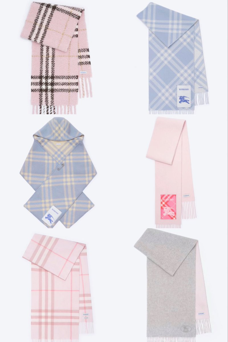 ___h___r___k__'s tweet photo. 今季のBURBERRYマフラーやばい…ミントある https://t.co/Mu6XKHXd30
