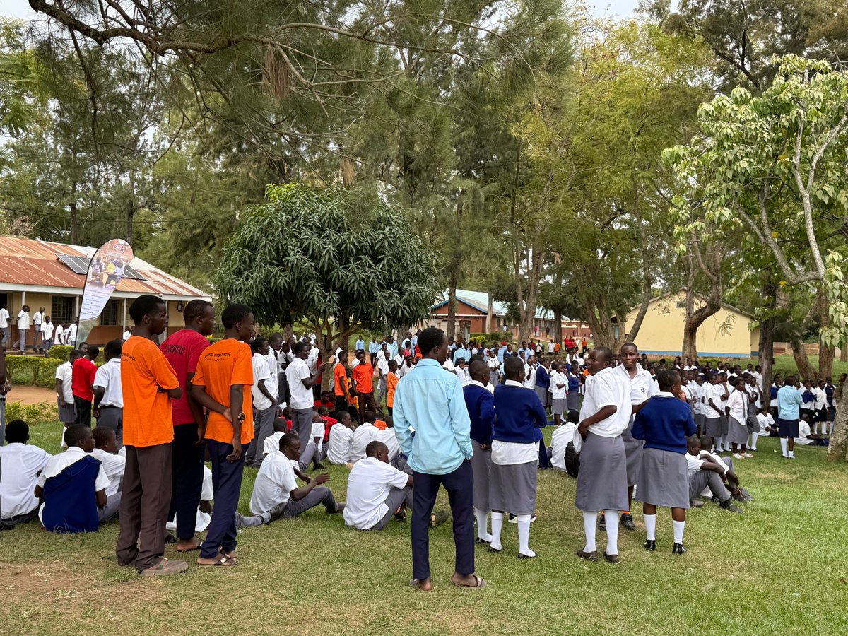 Restlesscomm's tweet photo. We’re on the ground at Kisoko High School, leading interactive training sessions to unpack the everyday realities, challenges, and bold ambitions of youth.
Young voices aren’t just the future-they are the present. Let’s listen, support, and lead together! 
#YouthLedDev #KisokoSS https://t.co/m5mvHpcI0U