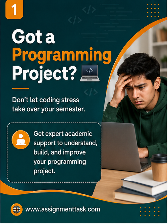 AssignmentTask's tweet photo. Got a Programming Project? Don’t Let Coding Stress Take Over!

https://t.co/D1gFJB8VR7

#ProgrammingHelp #ProgrammingAssignmentHelp #CodingHelp #ProgrammingProject #PythonHelp #JavaHelp #CppProgramming #JavaScriptHelp #CodingStudents #ComputerScienceStudents #AssignmentTask https://t.co/VBEfXWoy17